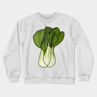 Bok choy cartoon illustration Crewneck Sweatshirt